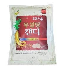 Kẹo hồng sâm không đường Hàn Quốc Red Ginseng 500g | 무설탕 캔디 500g