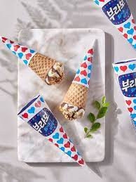 Kem ốc quế Vaninla Borabu 140ml | 아이스 부라보화이트바닐라 140ml