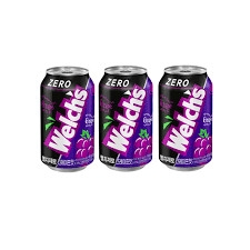 Nước welchs zero vị nho 355ml