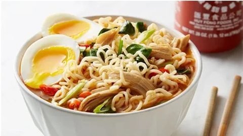 Mì Jin trứng cay Ottogi Hàn Quốc 120g*5 gói | 진라면 매운맛 120g*5 개입