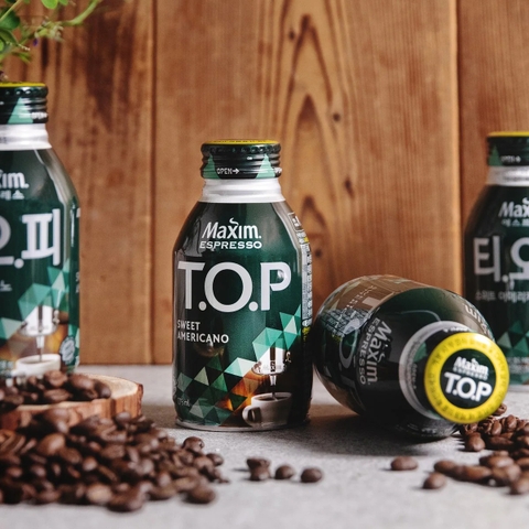 Cà phê Maxim TOP Sweet Americano Hàn Quốc 275ml | 티오피더아메리카노 275ml