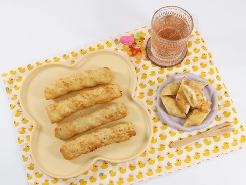 Bánh quẩy xoắn Pulmuone nhân phô mai mozzarella 336g | 트위스트 모짜렐라 꽈배기 336g