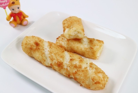 Bánh quẩy xoắn Pulmuone nhân phô mai mozzarella 336g | 트위스트 모짜렐라 꽈배기 336g