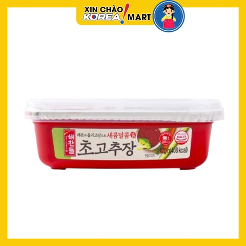 Tương ớt Hàn Quốc Haechandle Gochujang vị chua ngọt 170g | 새콤달콤초고추장 170G