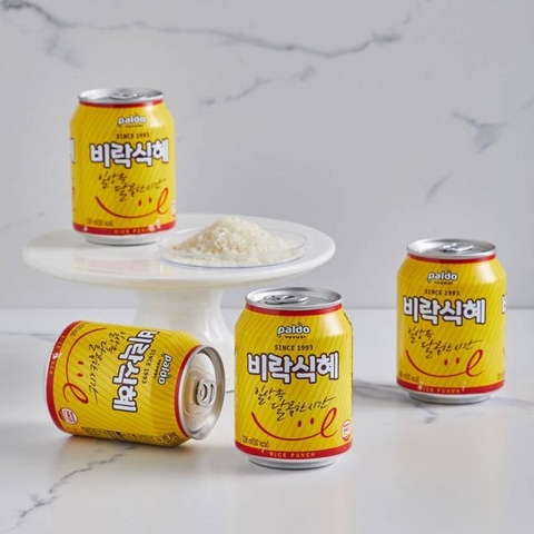 Nước gạo lên men Pando 238ml | 팔도 비락식혜 238ml