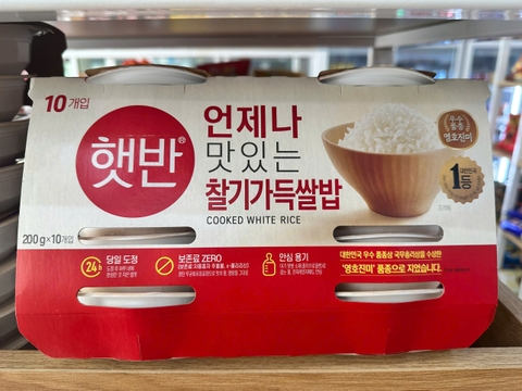 Cơm lốc 10 햇반 찰기가득쌀밥 200g*10