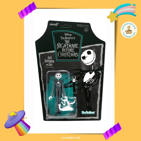 [PRE-ORDER SS10] JACK SKELLINGTON - The Nightmare Before Christmas ReAction Figures