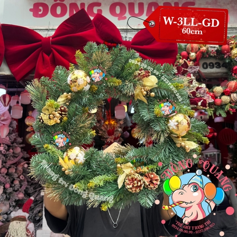 Vòng hoa trang trí 2025