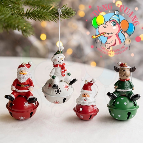 Chuông lục lạc treo cây thông (06 mẫu)