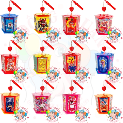 Đèn Trung thu nhựa kéo quân nhỏ SS (12 mẫu)