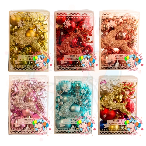 Set 30 phụ kiện giáng sinh kiểu 1