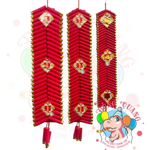 Tràng pháo đôi trang trí