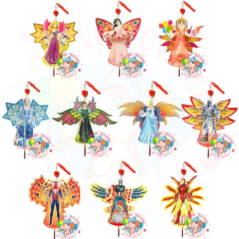 Đèn Trung thu nhựa cánh SS (10 mẫu)