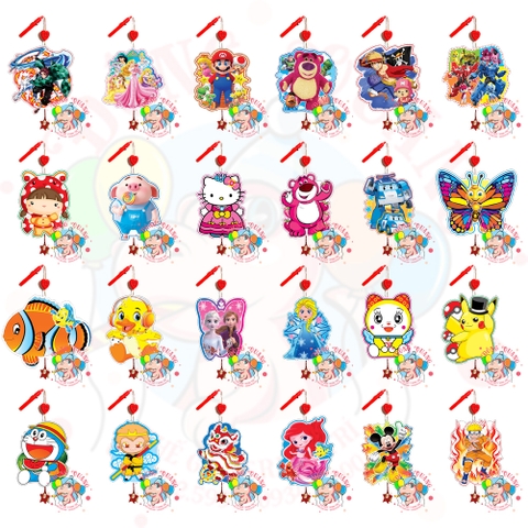 Đèn Trung thu nhựa 2 mảnh SS