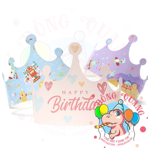 Vương miện giấy sinh nhật