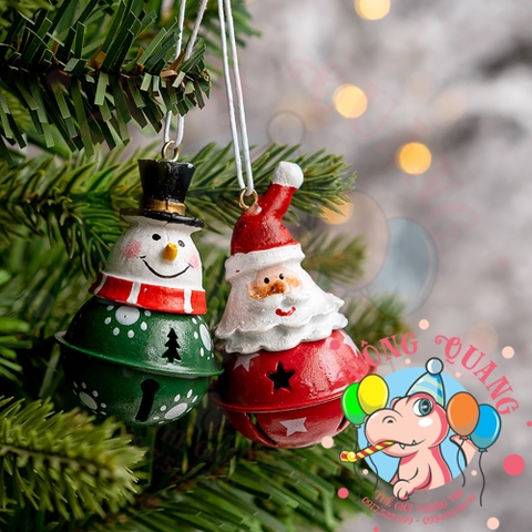 Chuông lục lạc treo cây thông (06 mẫu)