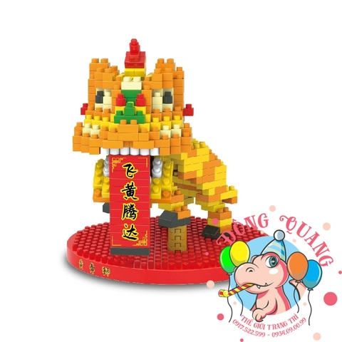 Mô hình Lân lắp ráp 4