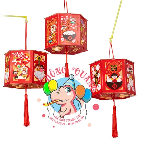 Lồng đèn giấy lục giác