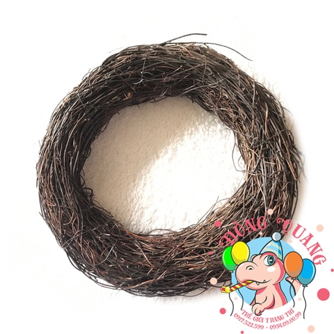 Vòng rơm giáng sinh (vòng tổ chim, vòng rễ cây)