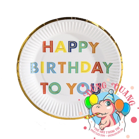 Bộ ly, đĩa chủ đề sắc màu 1 (set 10)