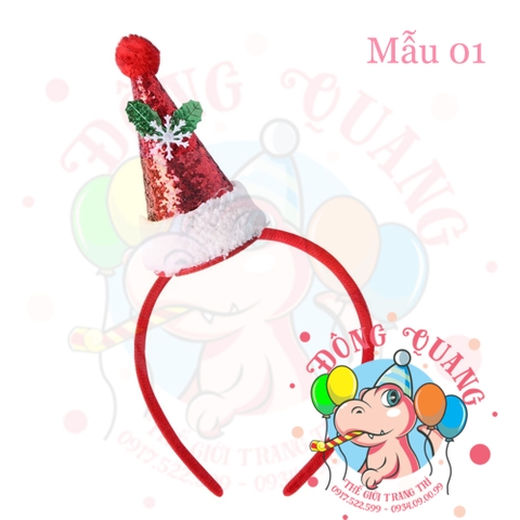 Cài tóc Giáng sinh (16 mẫu)