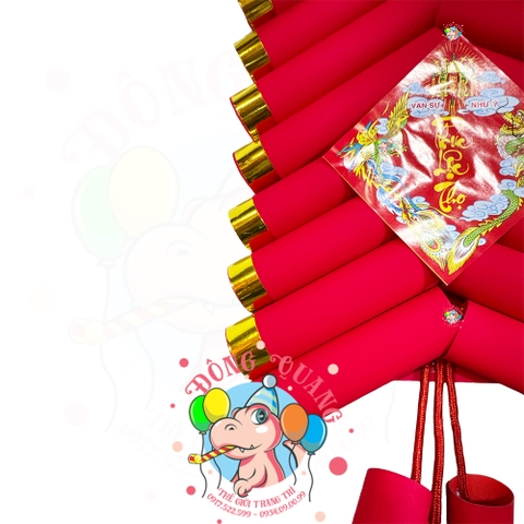 Tràng pháo đôi trang trí