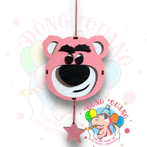 Đèn Trung thu gỗ Gấu dâu Lotso