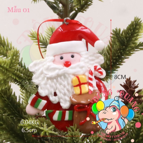 Phụ kiện treo cây thông cao cấp 2 (12 mẫu)