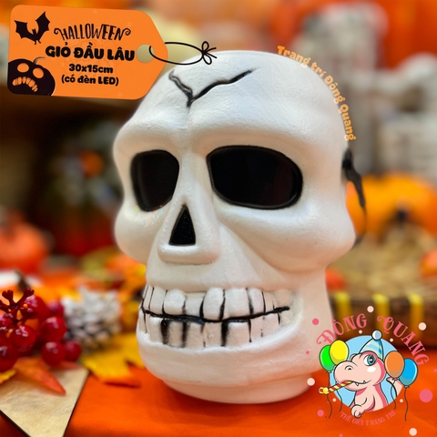 Giỏ kẹo đầu lâu Halloween 1