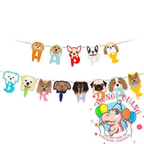 Dây chữ Happy Birthday 2