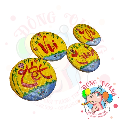 Bộ mẹt tre vẽ trang trí chủ đề Trung thu
