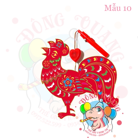 Đèn Trung thu nhựa kiếng NK (14 mẫu)