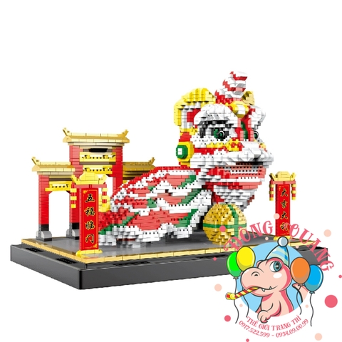 Mô hình Lân lắp ráp 1