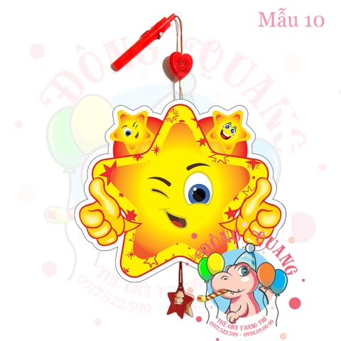 Đèn Trung thu nhựa 2 mảnh SS