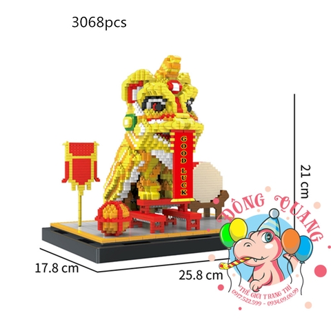 Mô hình Lân lắp ráp 2