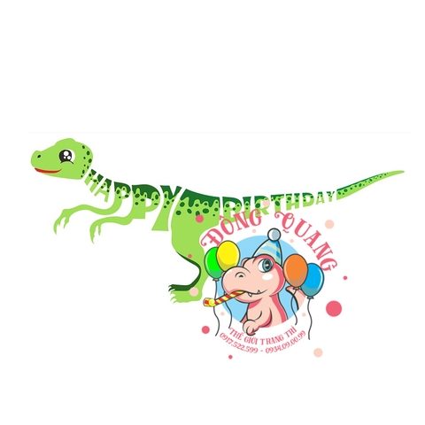 Dây chữ Happy Birthday 5