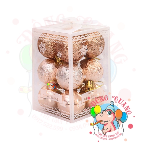 Set 12 châu hỗn hợp 3 kiểu