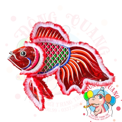 Đèn Trung thu Cá vàng giấy kiếng (cỡ lớn)