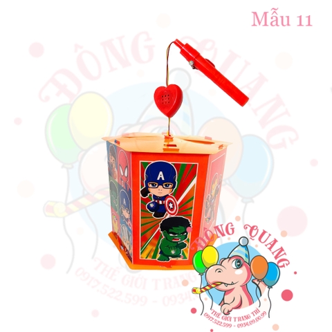 Đèn Trung thu nhựa kéo quân lớn SS (12 mẫu)