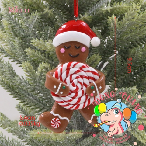 Phụ kiện treo cây thông cao cấp 2 (12 mẫu)