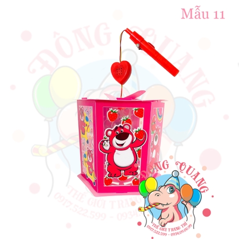 Đèn Trung thu nhựa kéo quân nhỏ SS (12 mẫu)