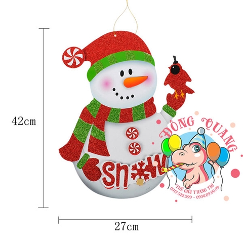 Hình xốp Giáng sinh (formex cứng, 02 mặt)