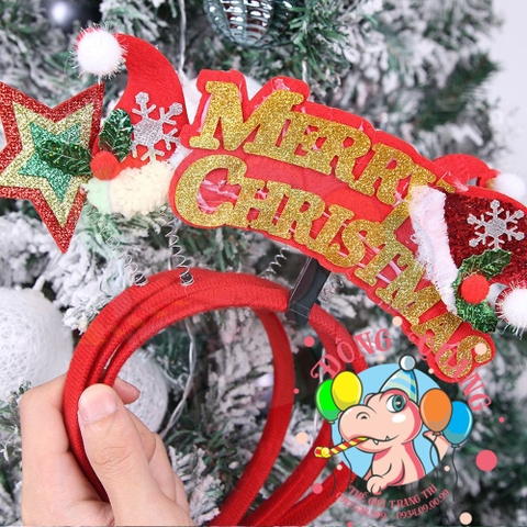 Cài tóc Giáng sinh (16 mẫu)