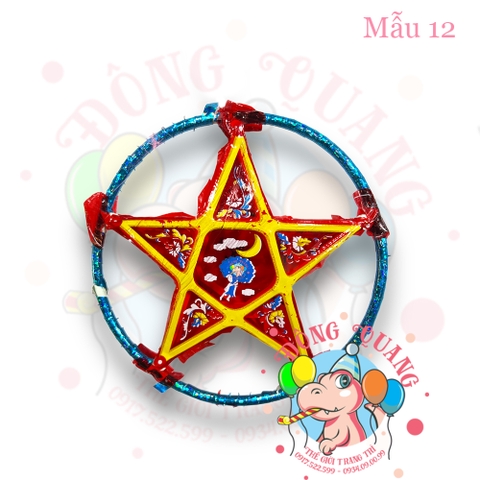 Đèn giấy kiếng khung nhựa mini loại 2 (12 mẫu)