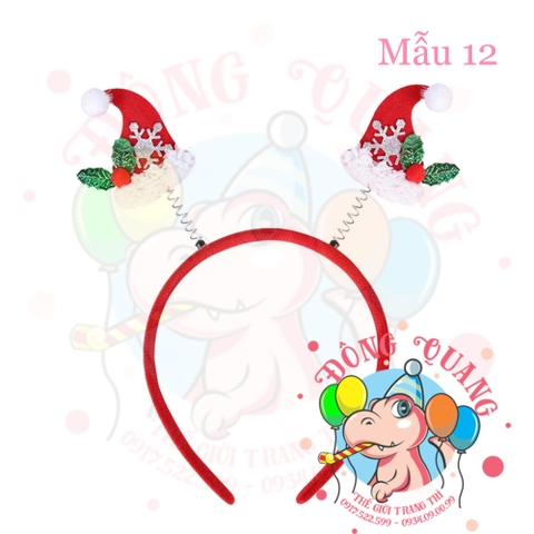 Cài tóc Giáng sinh (16 mẫu)