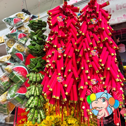 Tràng pháo rối trang trí