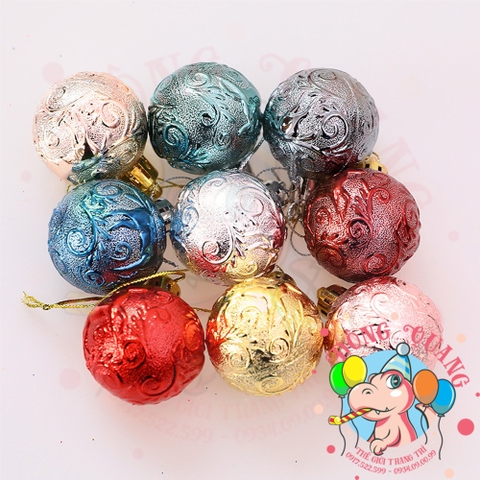 Set 12 châu hỗn hợp 3 kiểu