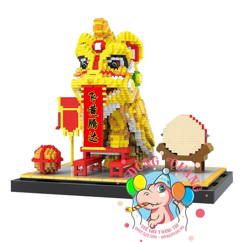 Mô hình Lân lắp ráp 2