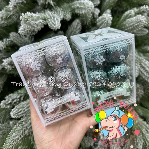 Set 12 châu hỗn hợp 3 kiểu