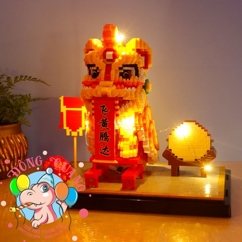 Mô hình Lân lắp ráp 2